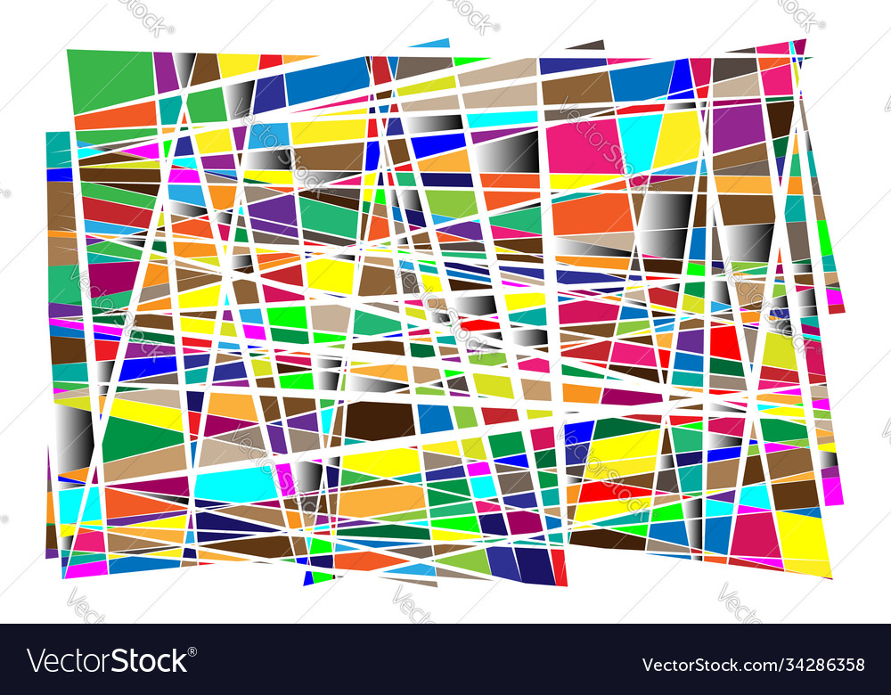 Noise glitch concept abstract colorful random vector image Noise glitch concept abstract colorful random