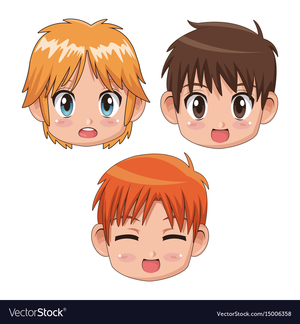 How To Draw An Anime Front Face, Step by Step, Drawing Guide, by Dawn -  DragoArt