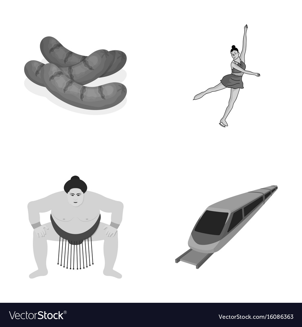 Business sport tourism and other monochrome icon