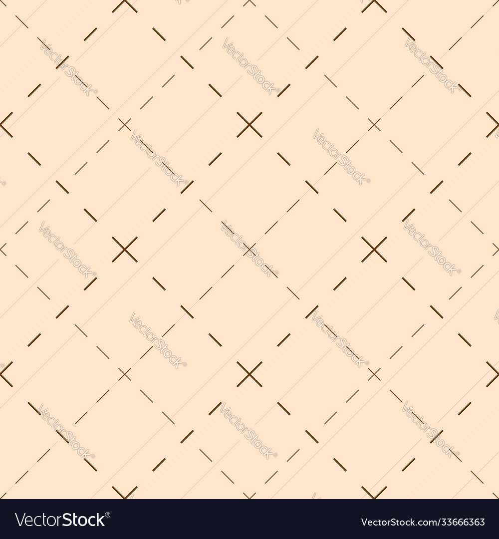 Dotted line texture seamless pattern vector image Dotted line texture seamless pattern