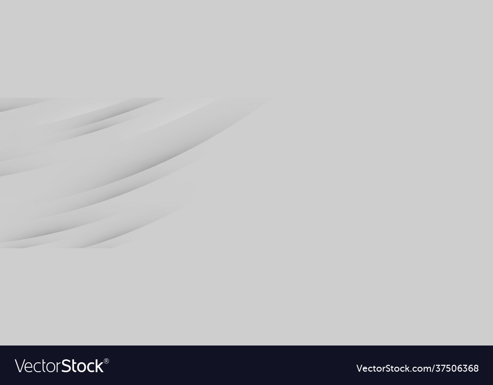 Abstract gray background with wavy lines