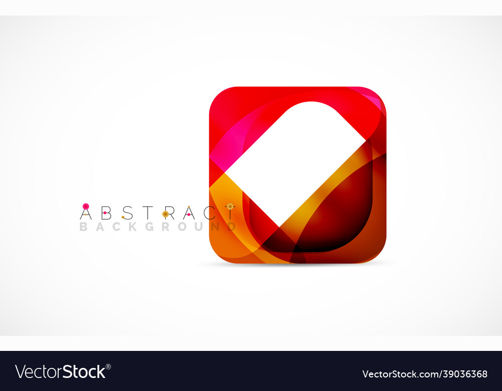 Minimal background abstract square shape