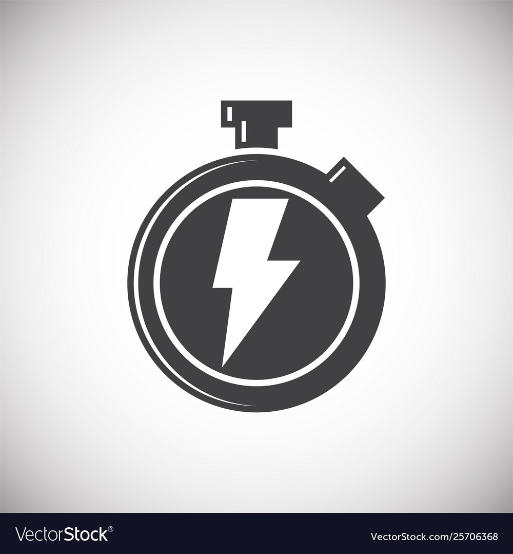 Performance icon on background for graphic and web