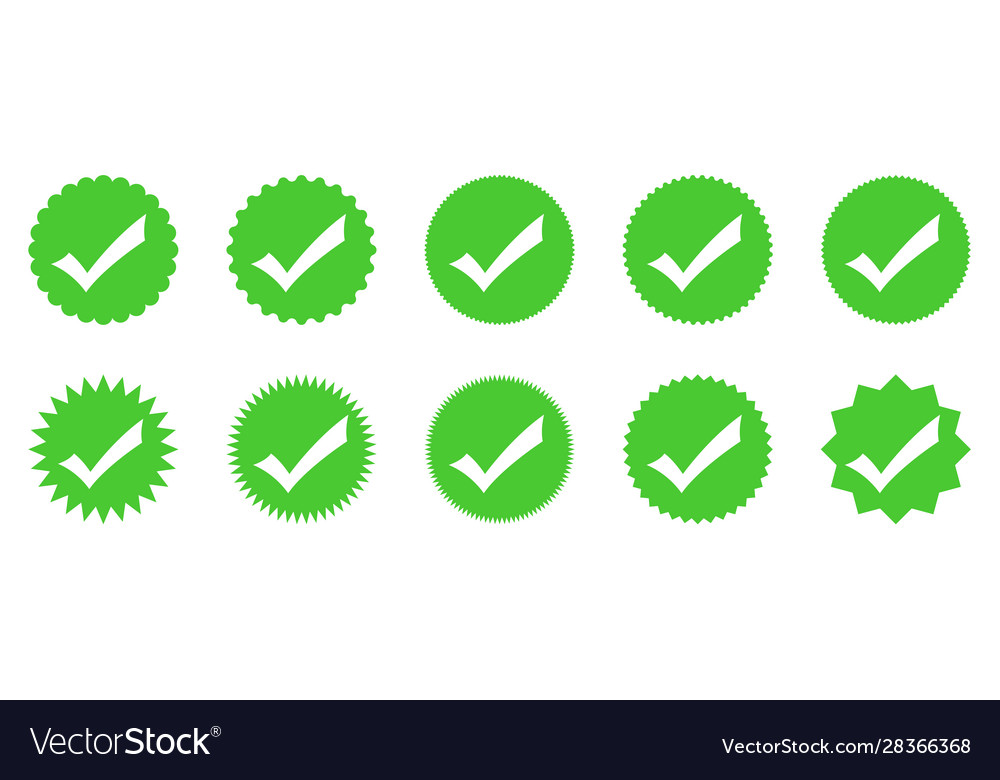 Set check marks