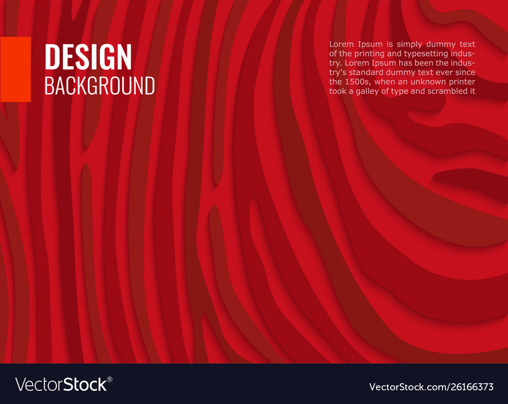 Bright red horizontal abstract background light vector image Bright red horizontal abstract background light