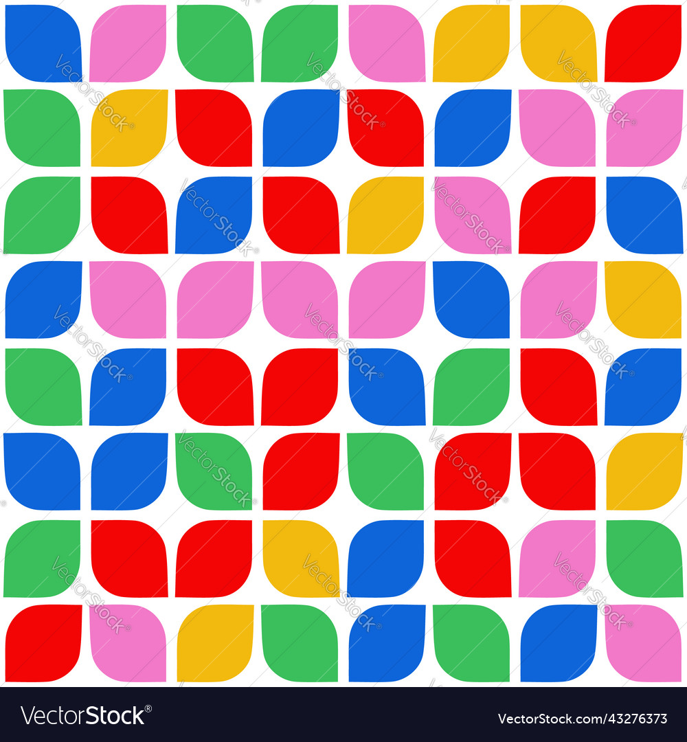 Geometric Leaf Pattern
