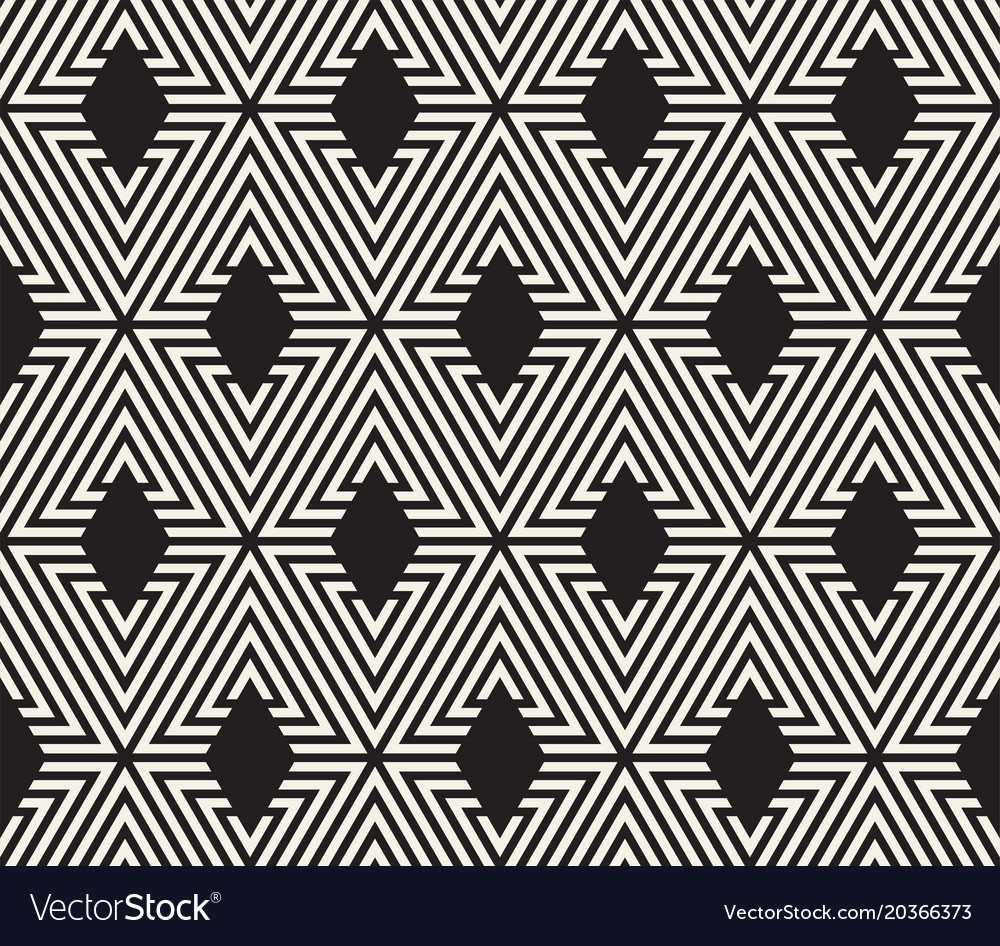 Geometric Triangle Pattern