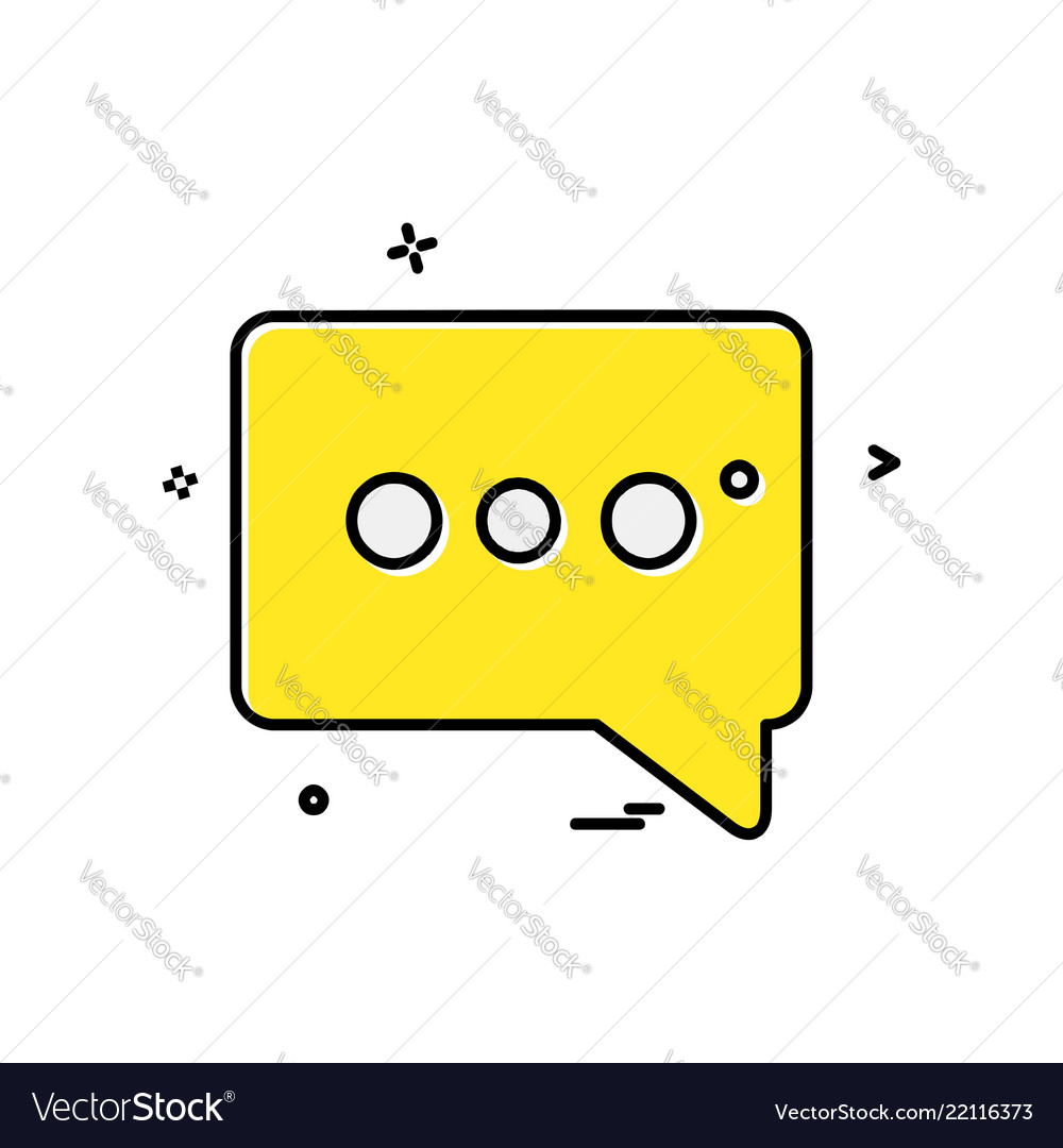 Message icon design
