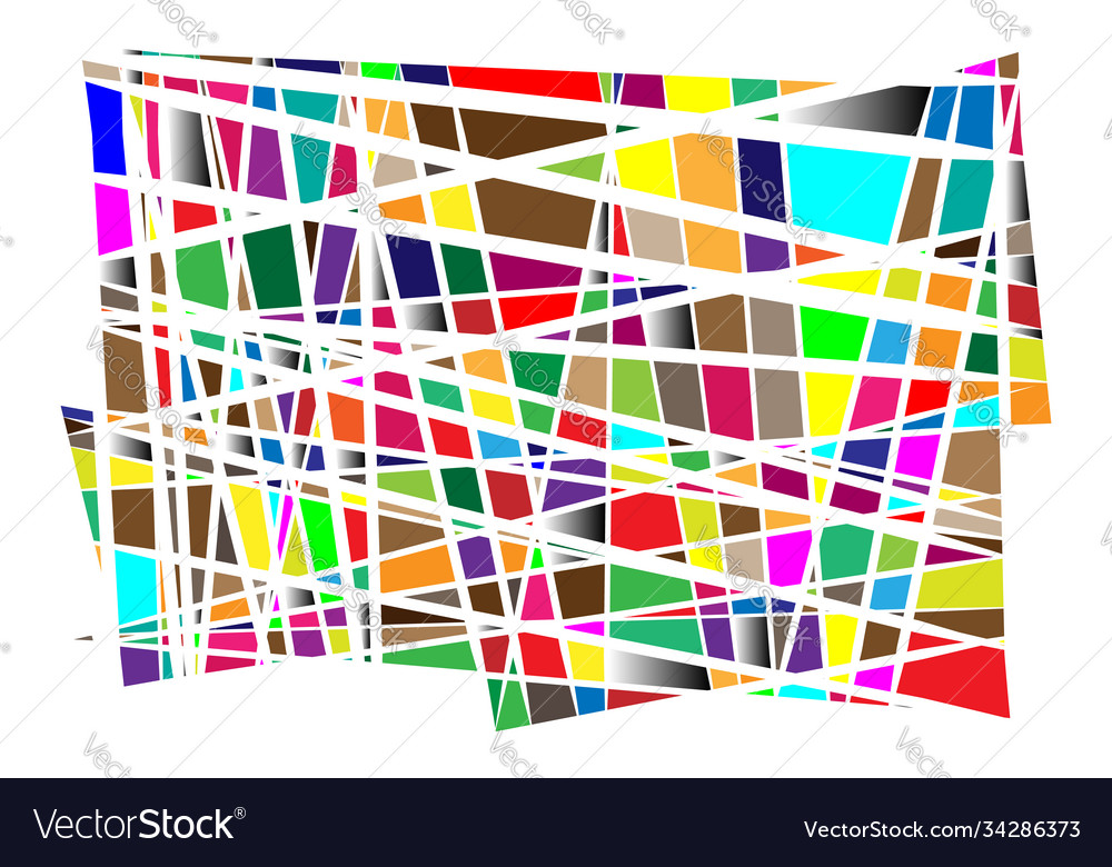 Noise glitch concept abstract colorful random vector image Noise glitch concept abstract colorful random