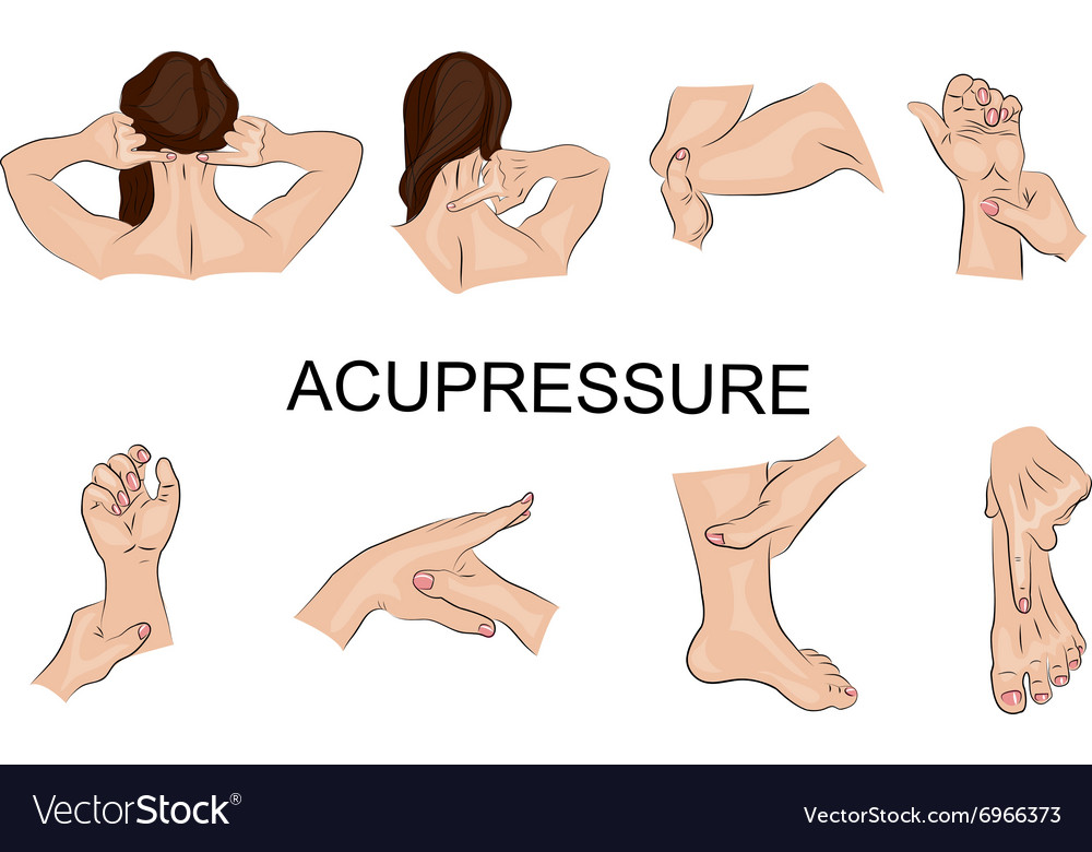 Point massage body parts
