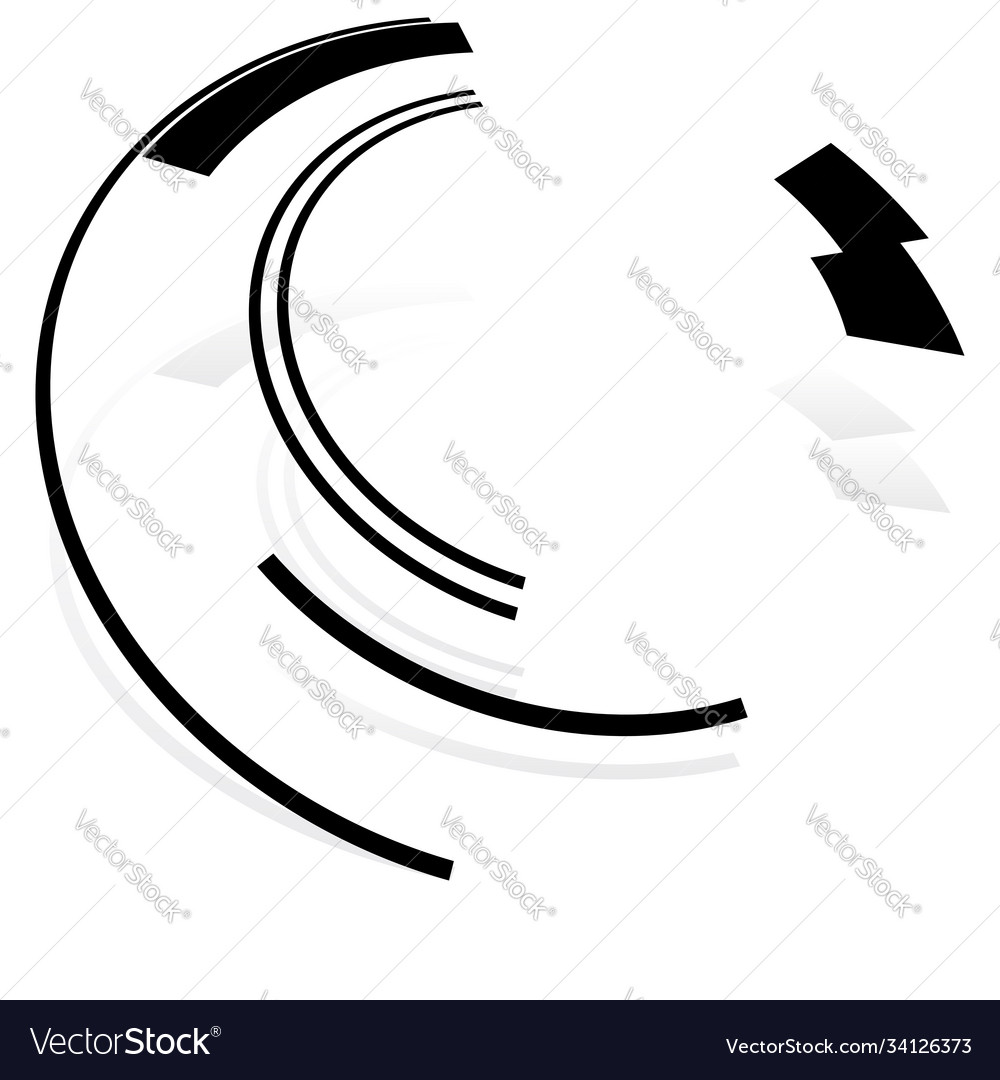 Sci-fi concentric geometric ring circle ui gui vector image Sci-fi concentric geometric ring circle ui gui