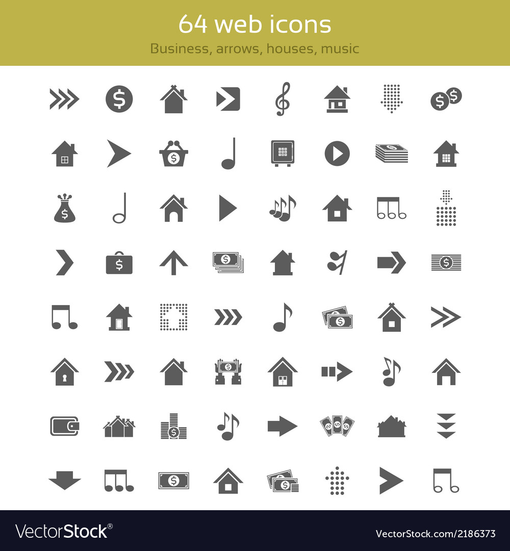 Web icons