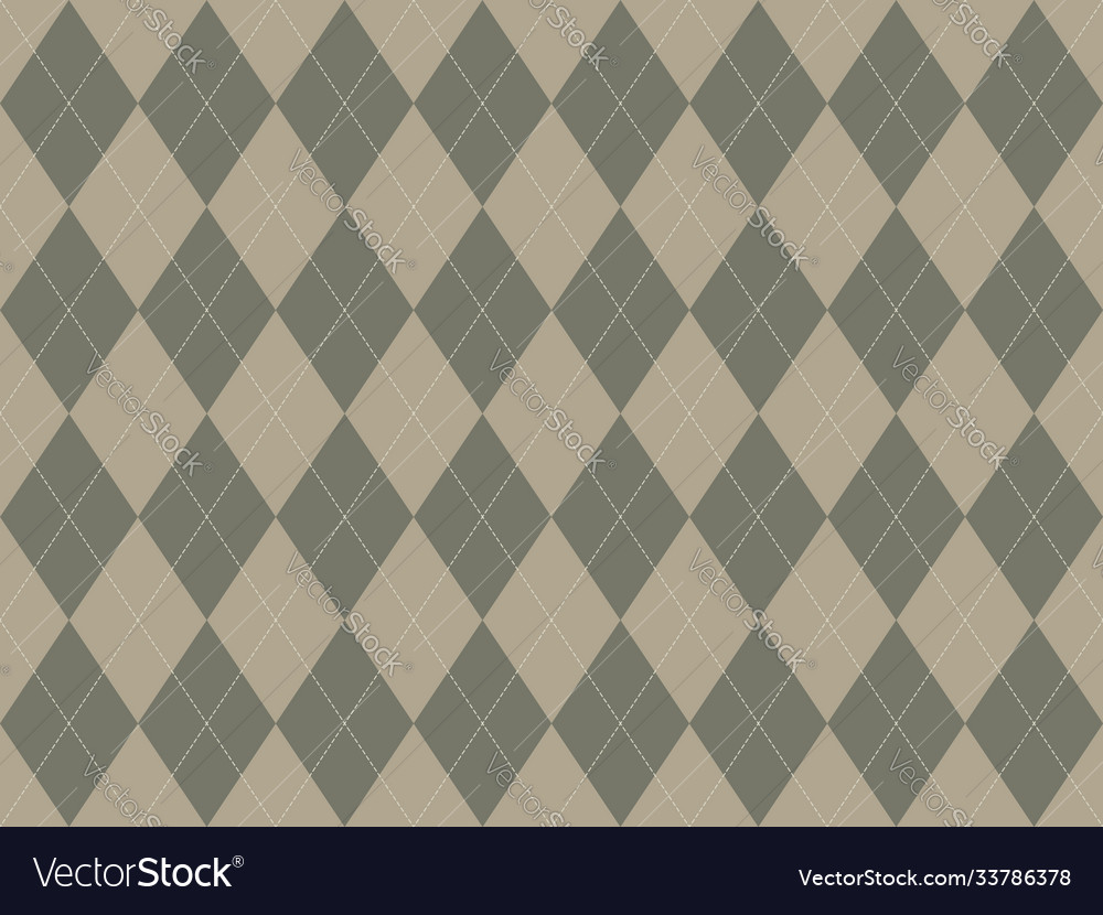 Argyle pattern seamless fabric texture background Vector Image Argyle pattern seamless fabric texture background