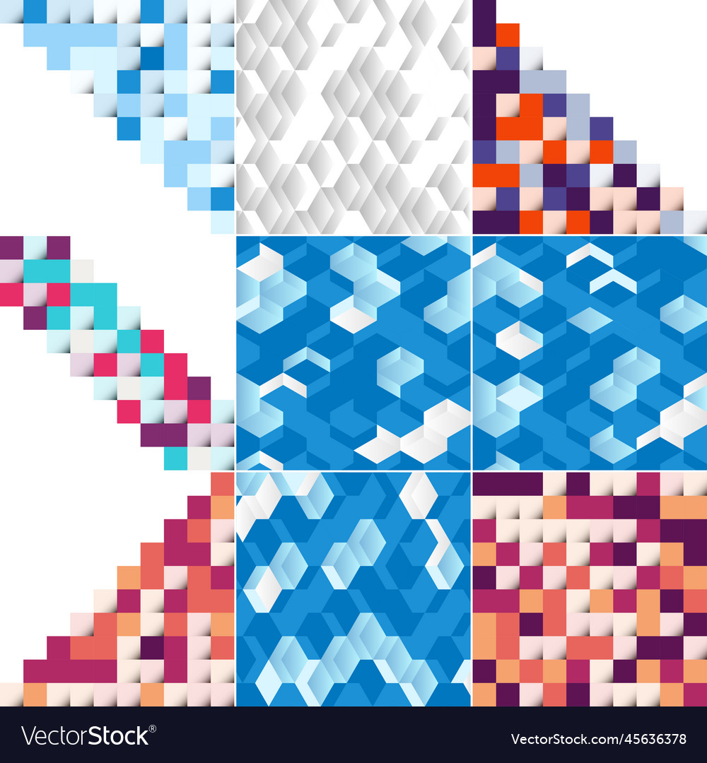 Background with an of abstract squares Vector Image Background with an of abstract squares