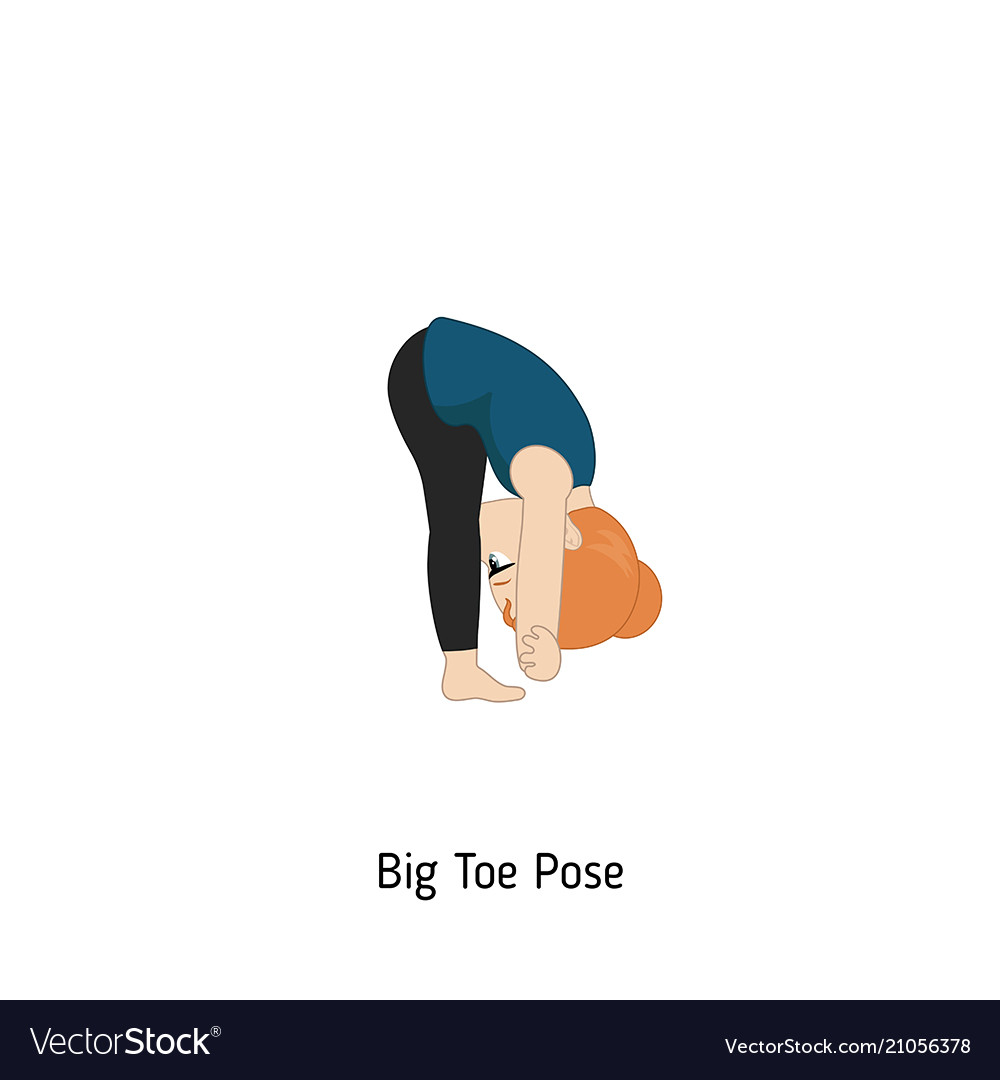 Child doing yoga