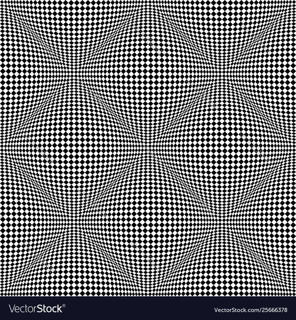 Seamless 3d checked pattern