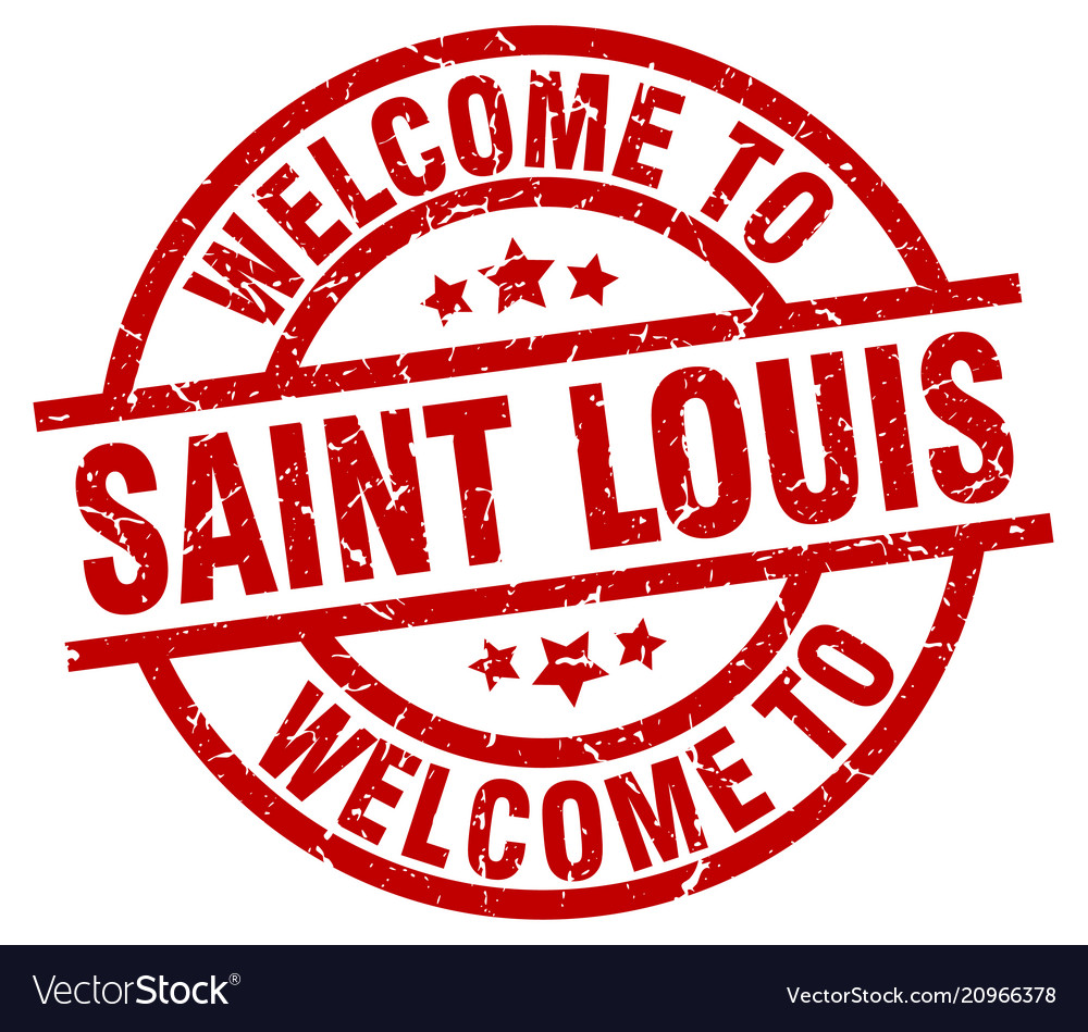 Welcome to saint louis red stamp