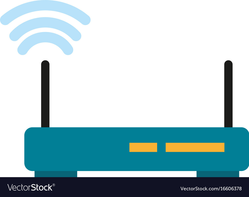 Download Wifi router icon image Royalty Free Vector Image