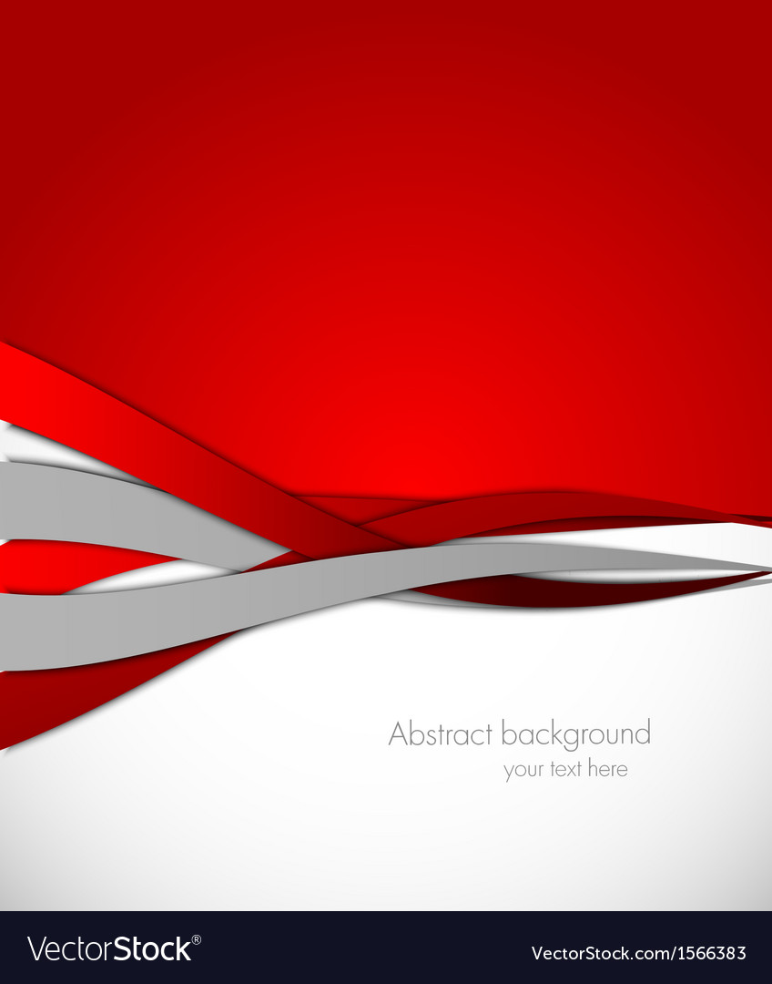 Abstract red background Royalty Free Vector Image