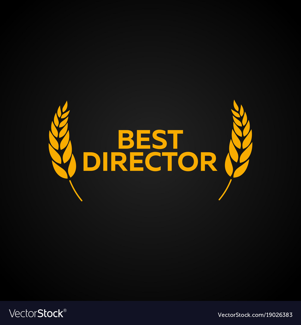 Best director laurel film awards winners film Vector Image