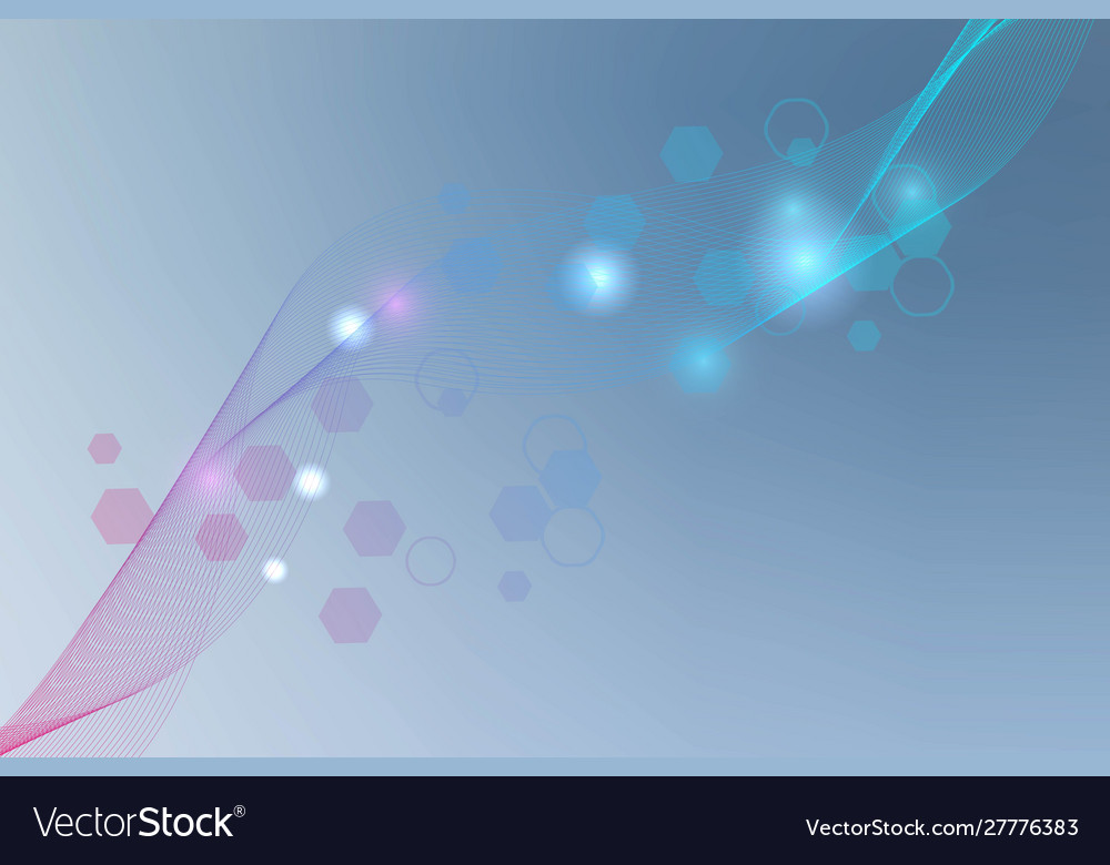 Big data visualization background modern vector image Big data visualization background modern