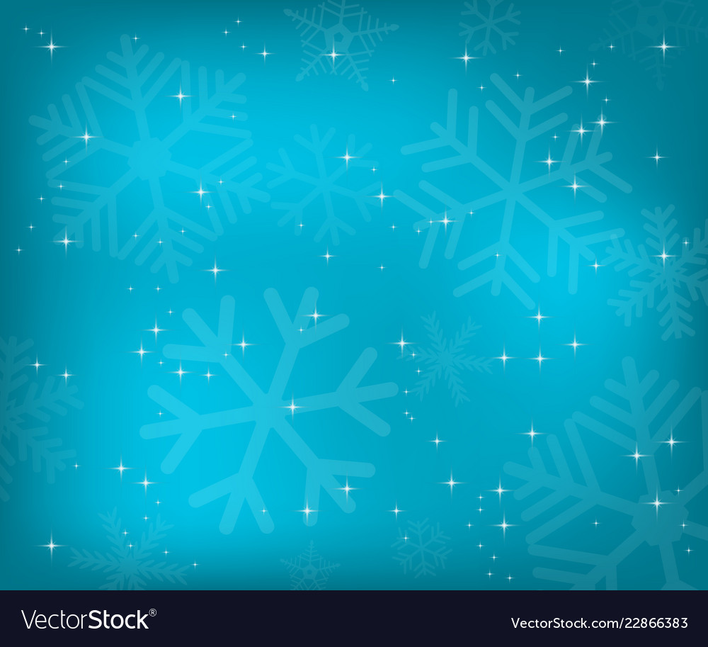 Christmas blue background Royalty Free Vector Image