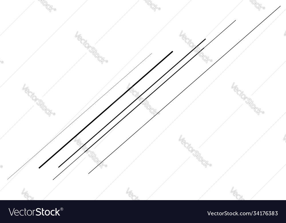 Dynamic diagonal and slanting lines element