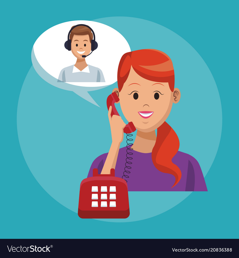 Call center line service