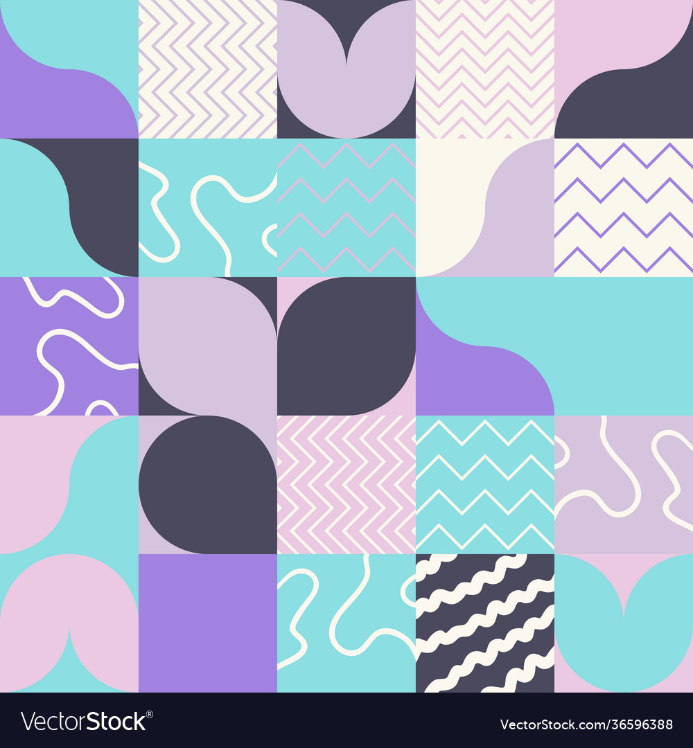 Memphis abstract pattern design