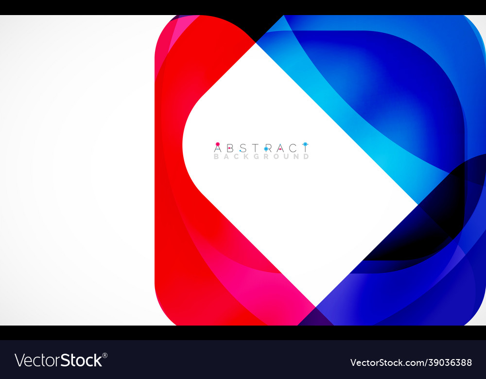 Minimal background abstract square shape vector image Minimal background abstract square shape