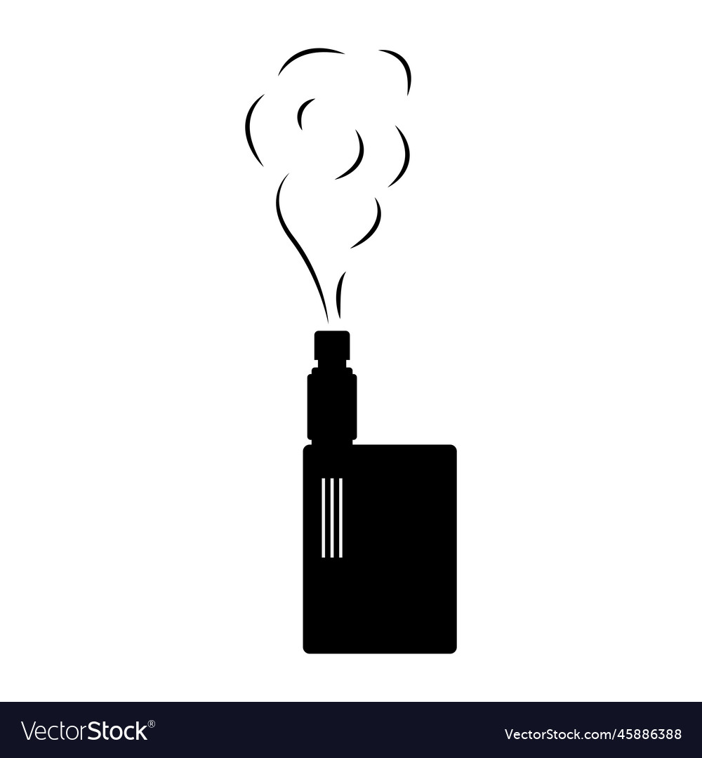 Vaping icon Royalty Free Vector Image - VectorStock