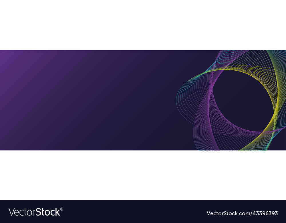 Abstract wave element for design digital frequenc Vector Image Abstract wave element for design digital frequenc