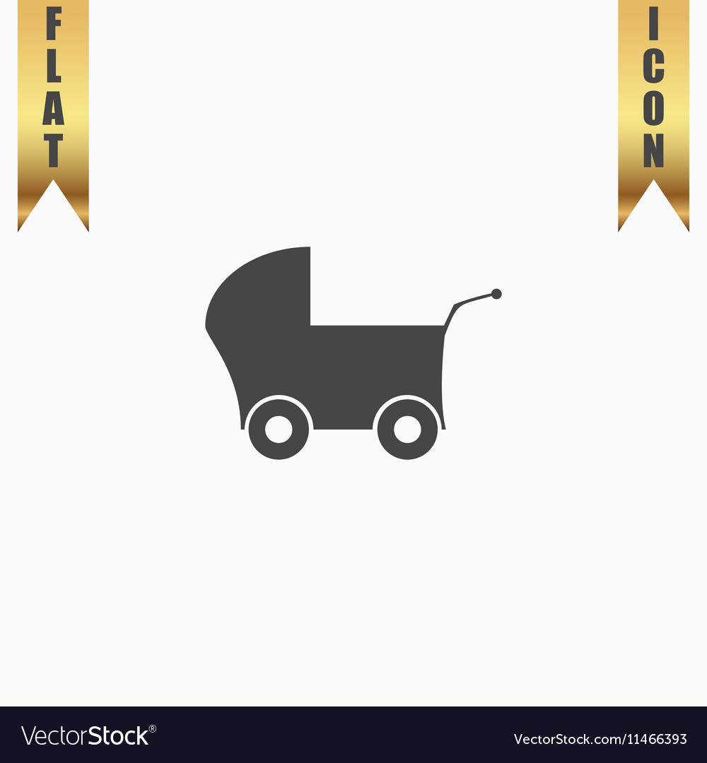 Buggy web icon on a background