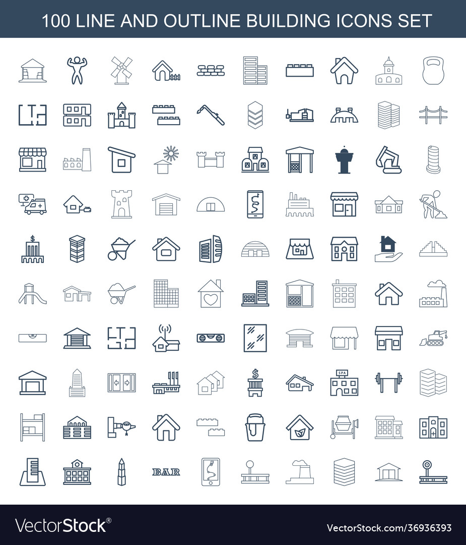 Building icons
