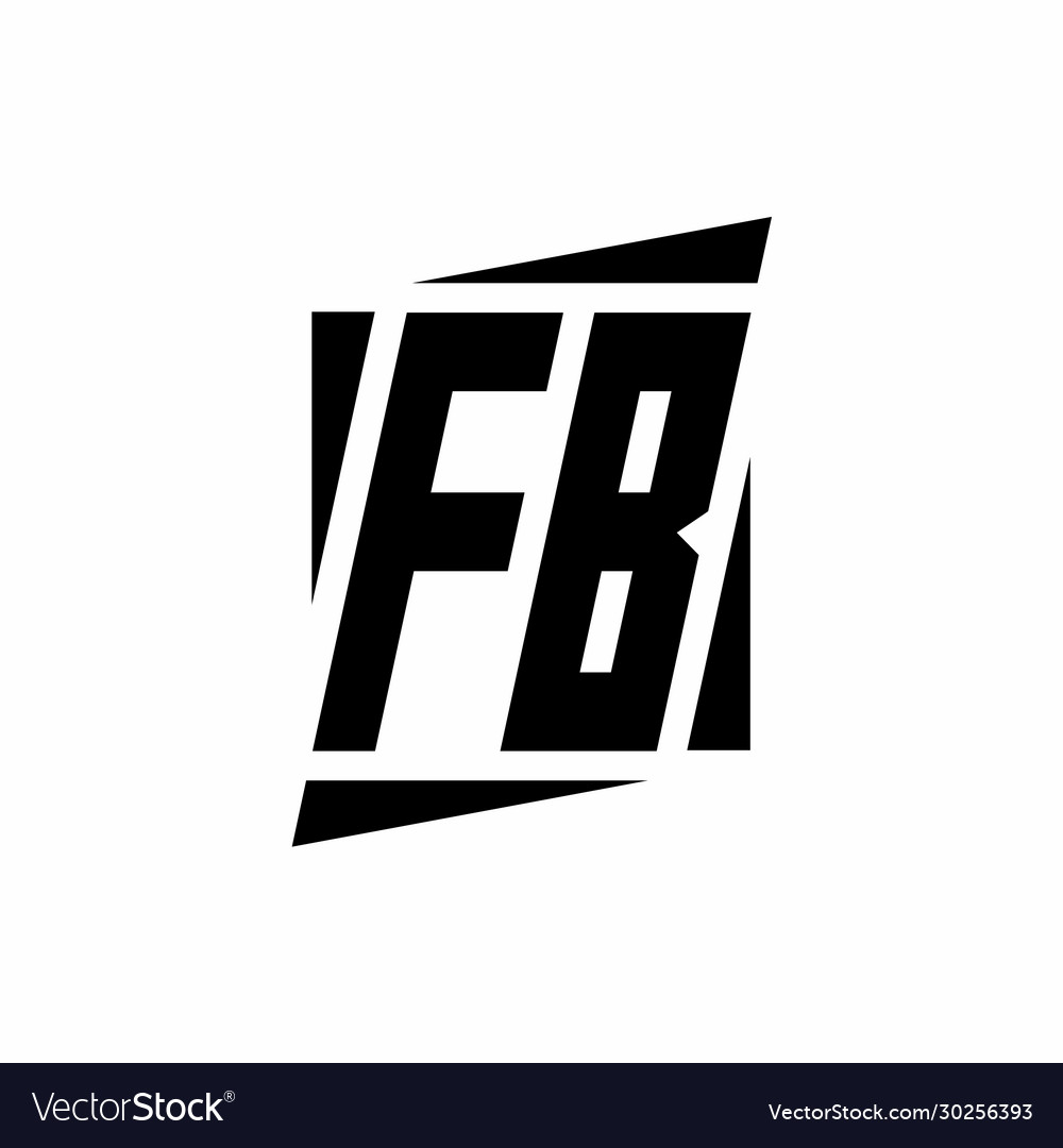 Modern FB Monogram Logo Concept