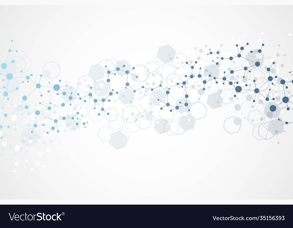 Scientific Hexagonal Pattern