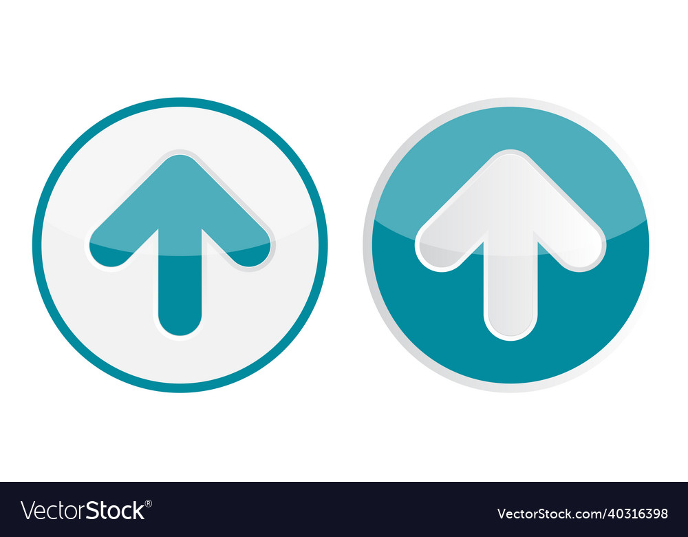 Abstract arrow icon template of cursor