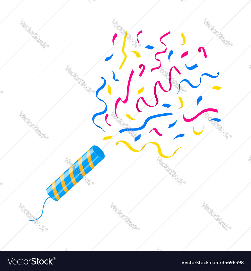 Exploding Confetti Popper