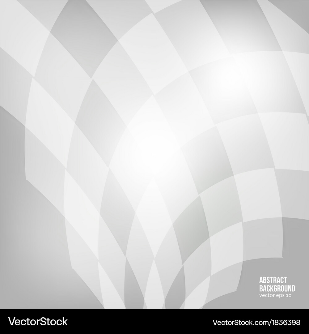 Geometric White Square Background Royalty Free Vector Image