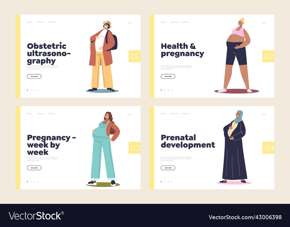 Pregnancy and motherhood concept of template