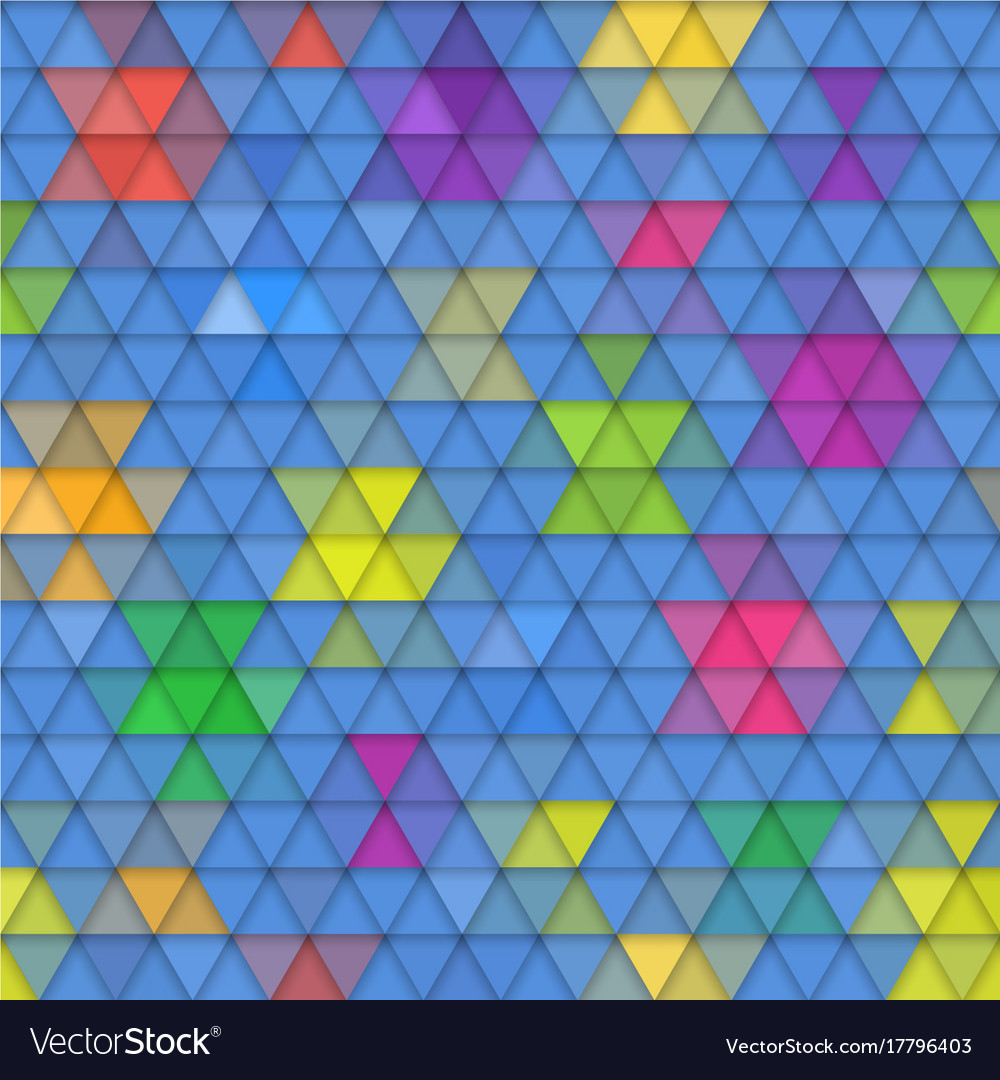 Abstract background of triangles