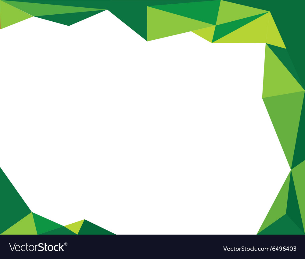 Background trangle n4 green Royalty Free Vector Image