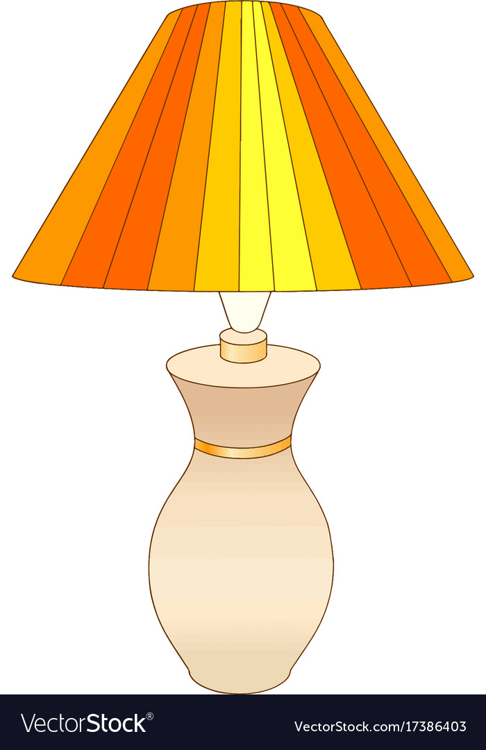 Decorative Table Lamp with Ornamental Shade