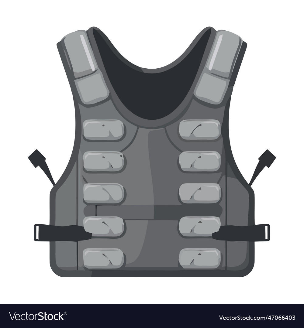 Military icon design on navy uniform vest