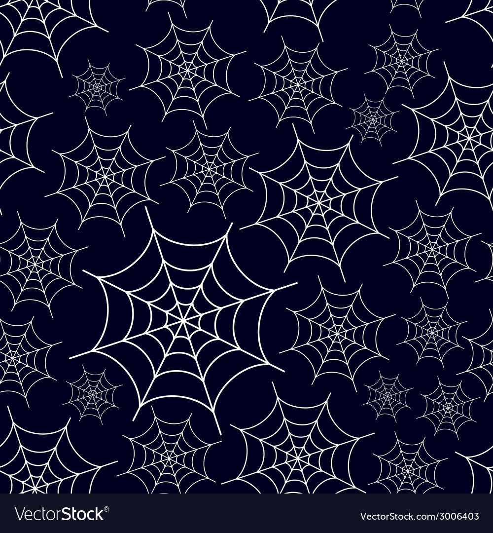 Spider web seamless pattern eps10