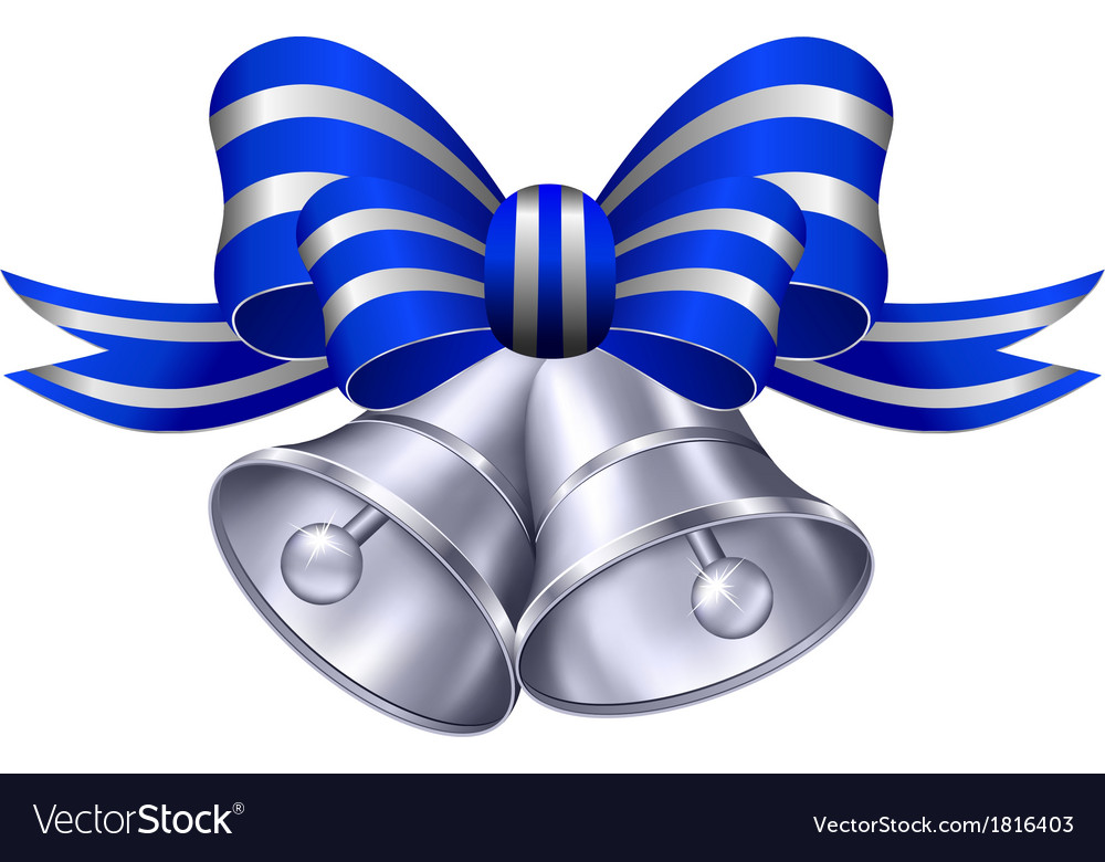 Wedding bells black Royalty Free Vector Image - VectorStock