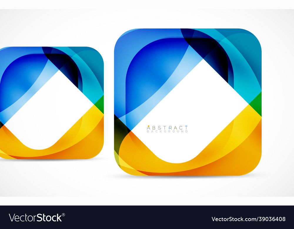 Dynamic Abstract Square Background