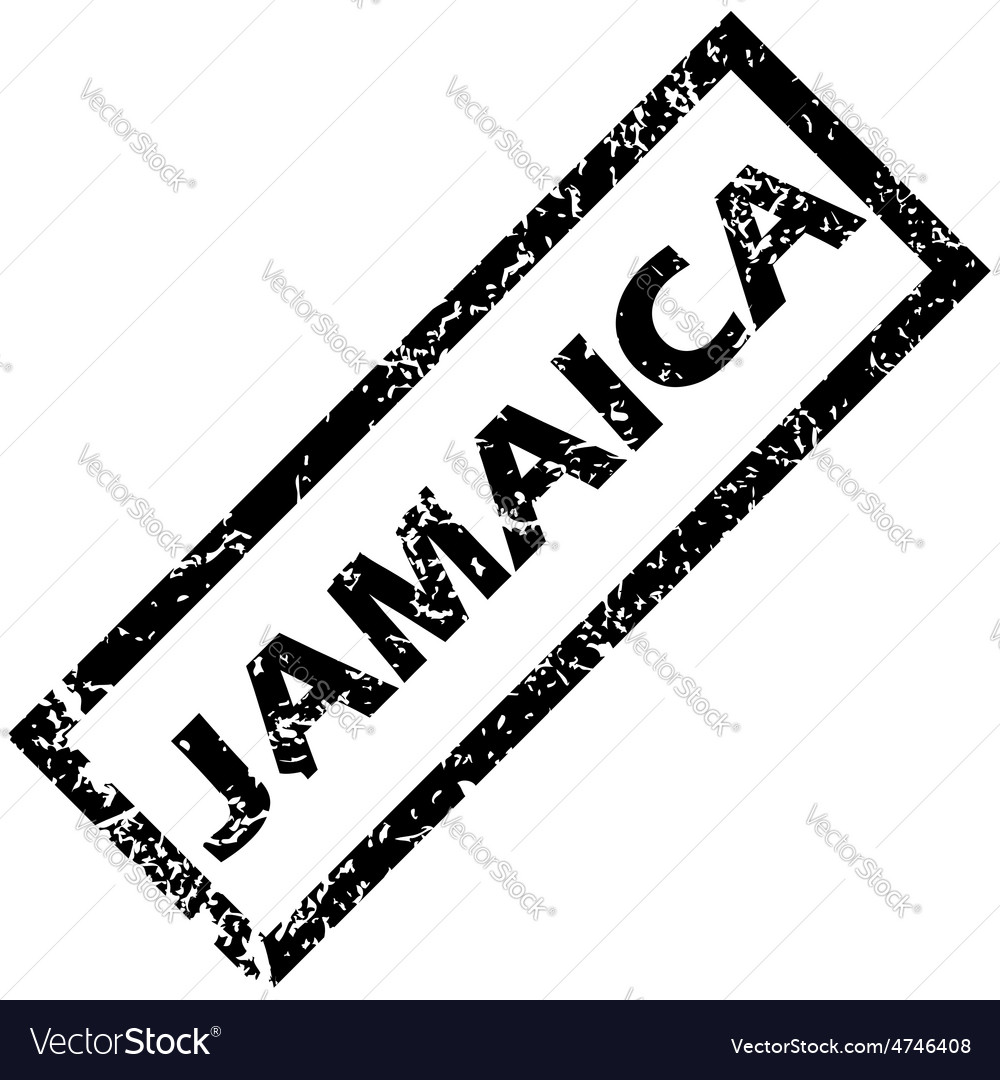 Jamaica stamp Royalty Free Vector Image - VectorStock