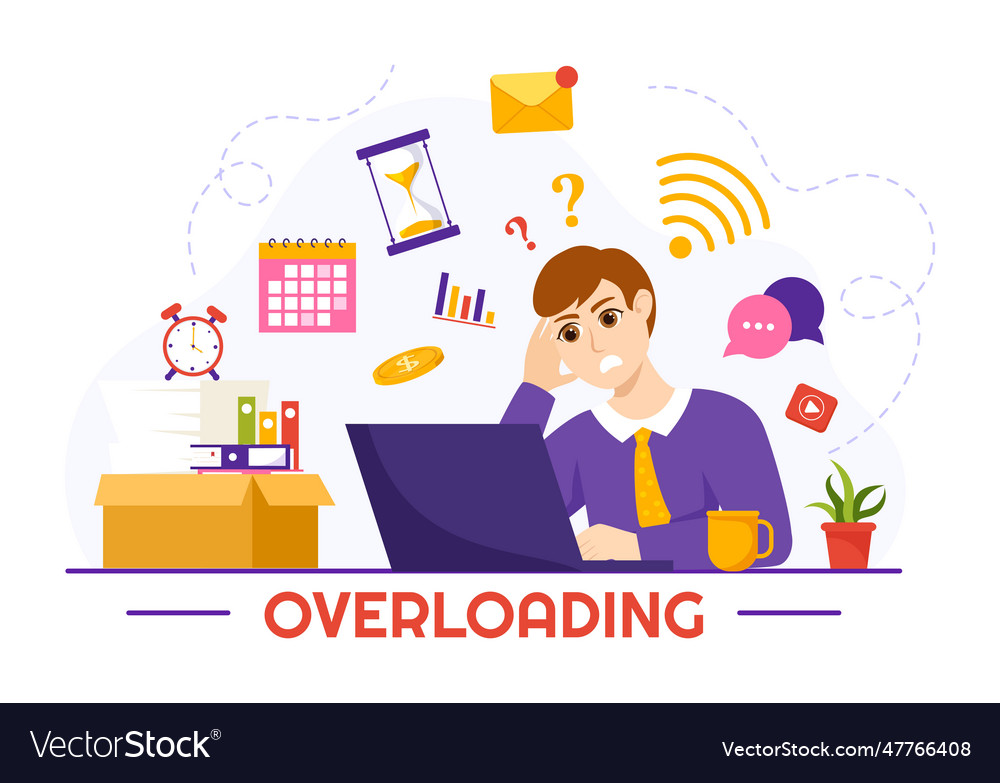 Overloading with busy work and multitasking