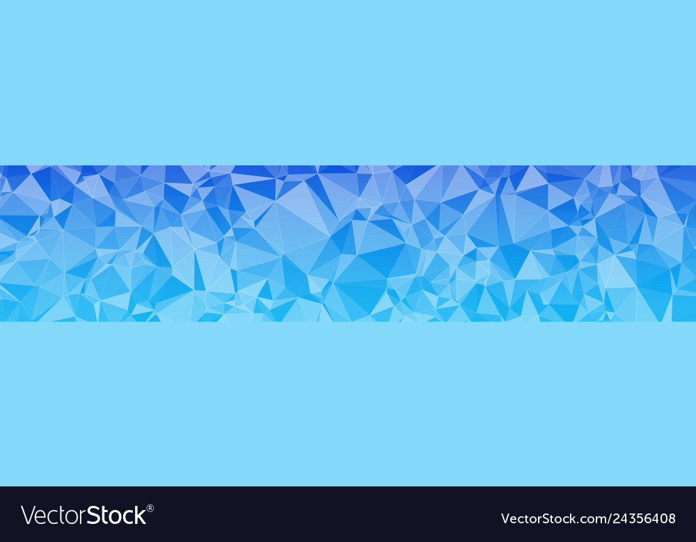 Triangle structure wide banner background
